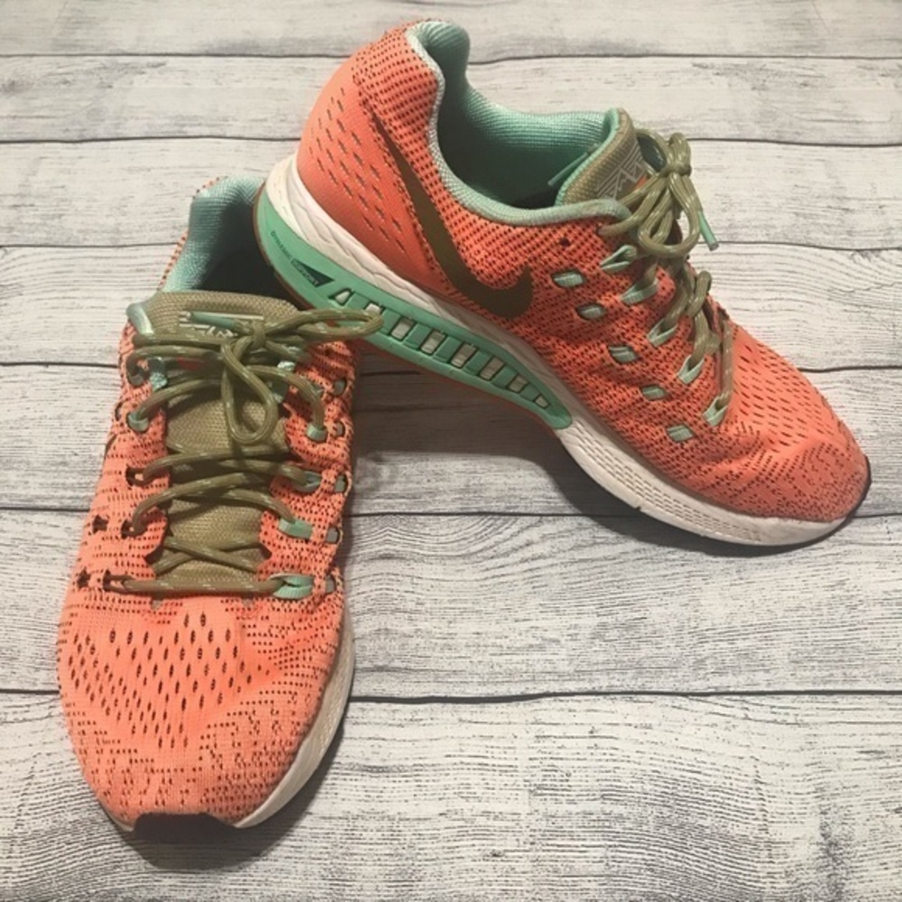 Nike Air Zoom Structure 19 RC Tangerine Orange Running Shoe…